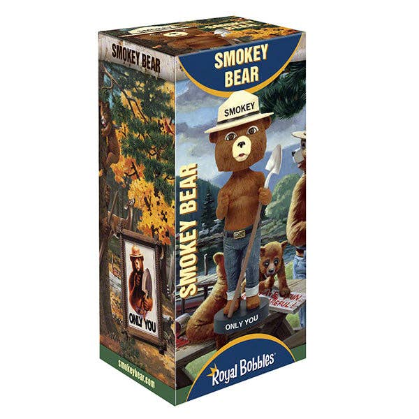 Bobbleheads | Smokey Bear Bobblehead | Royal Bobbles