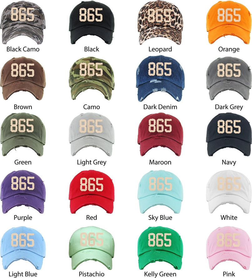 865 Area Code - Hat - Color Options