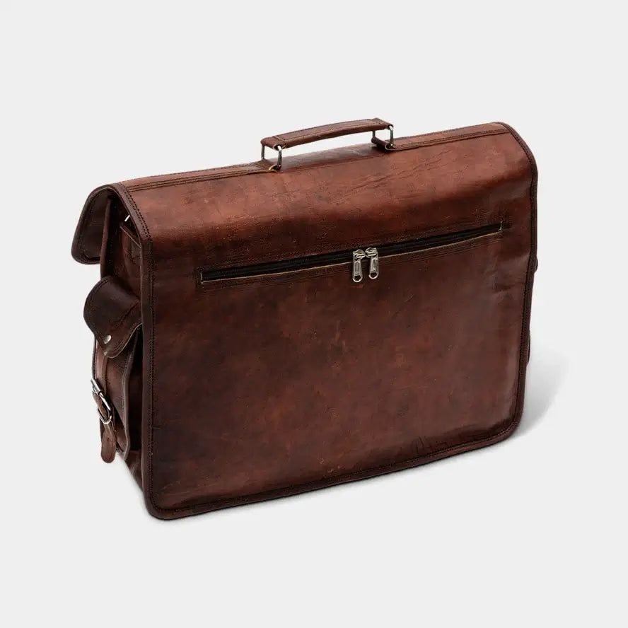 Leather Messenger Bag