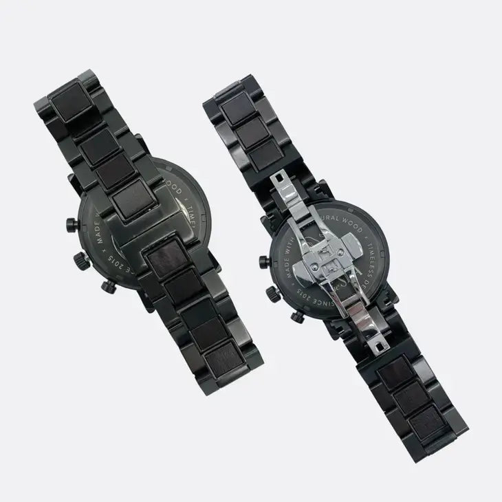 Men's Watch W/Genuine Wood - the "Marlin"