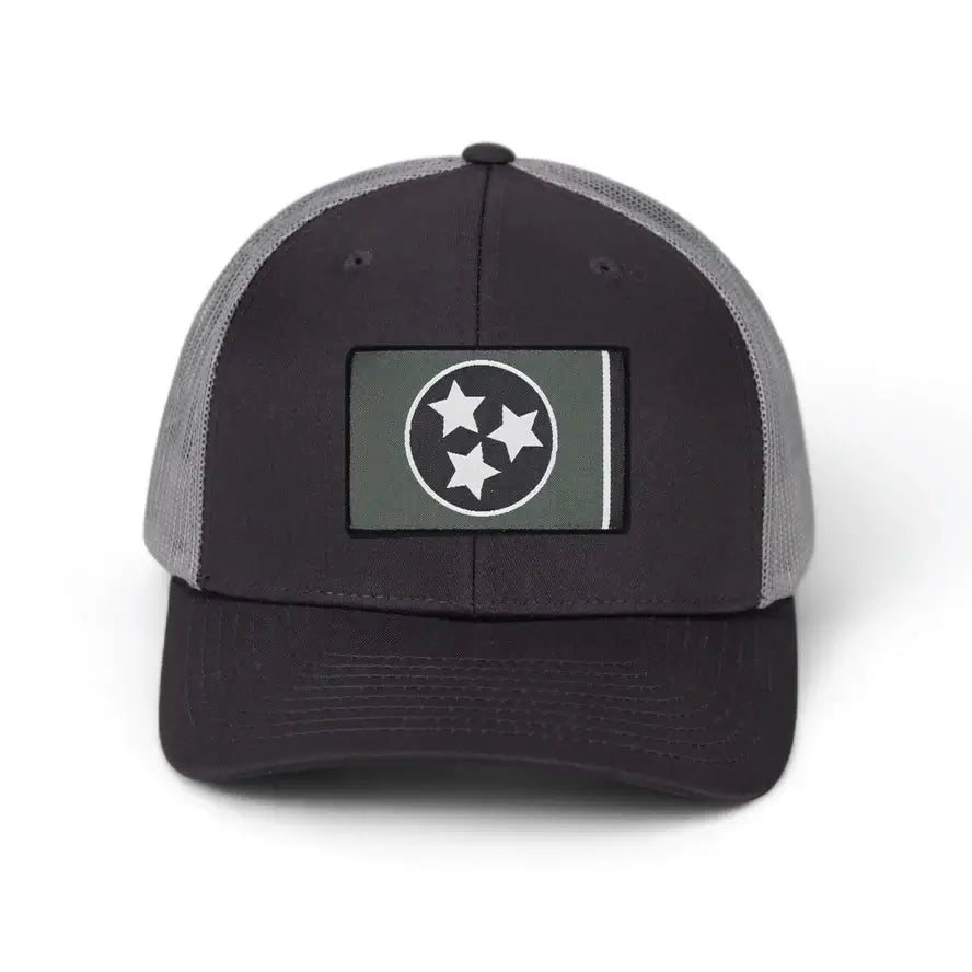 TN Flag Hat Tennessee Flag - Tri-Star - Trucker Hat
