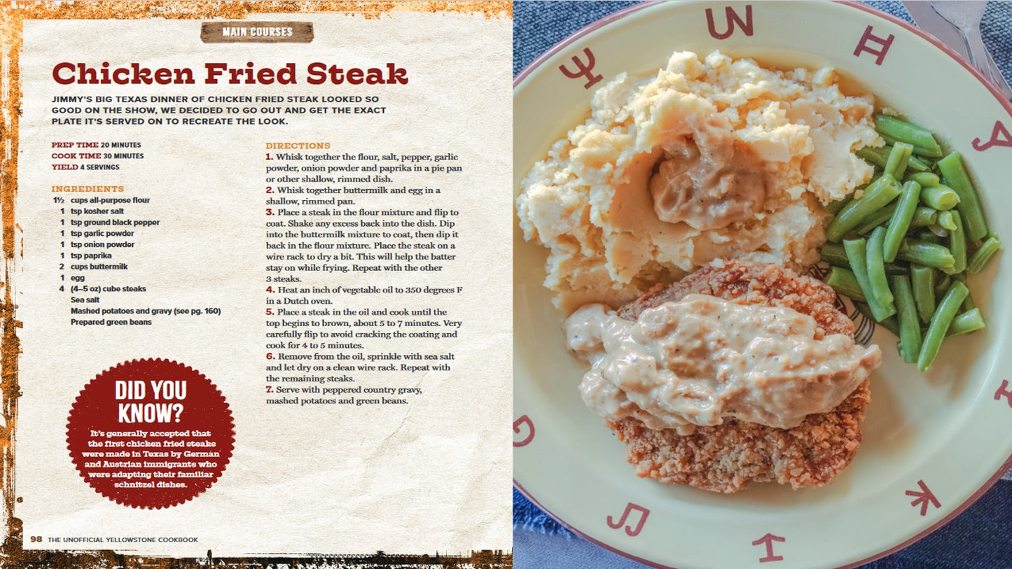 The Unofficial Yellowstone Cookbook