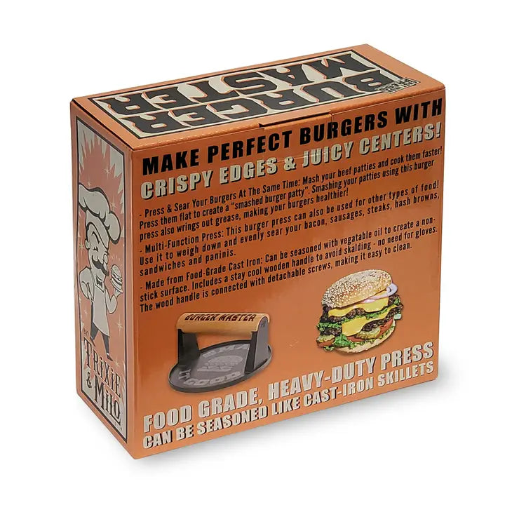 BURGER MASTER - Cast Iron Press