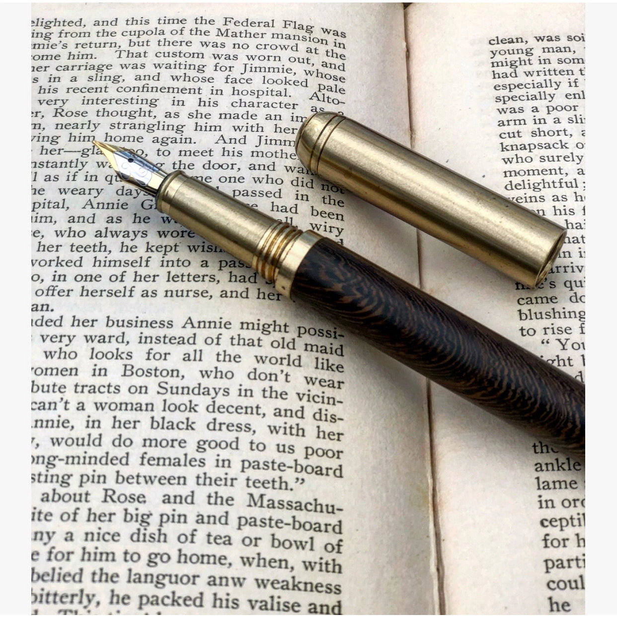 The Hancock Executive Wooden Fountain Pen