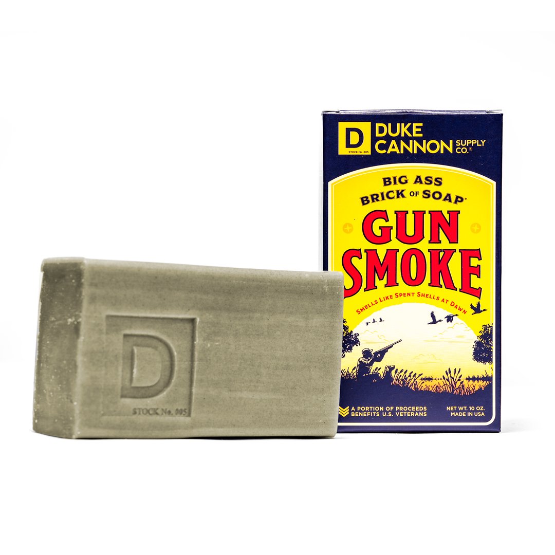 Men's Grooming - Duke Cannon - Big Brick of Soap - Gun Smoke