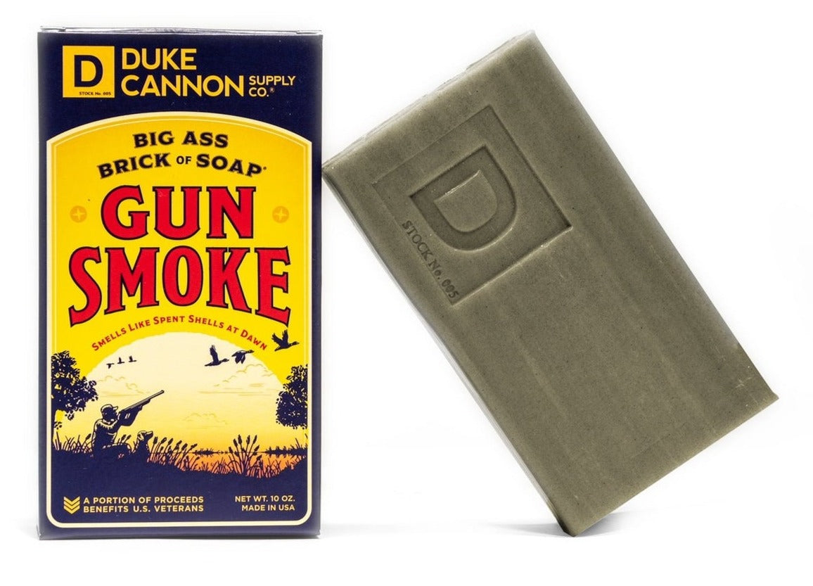 Men's Grooming - Duke Cannon - Big Brick of Soap - Gun Smoke