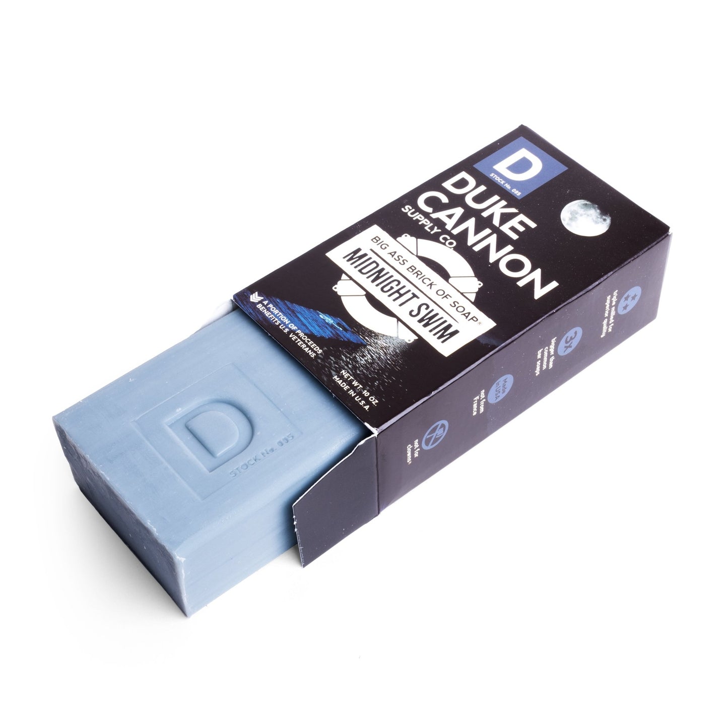 Men's Grooming - Duke Cannon - Big Brick of Soap - Midnight Swim