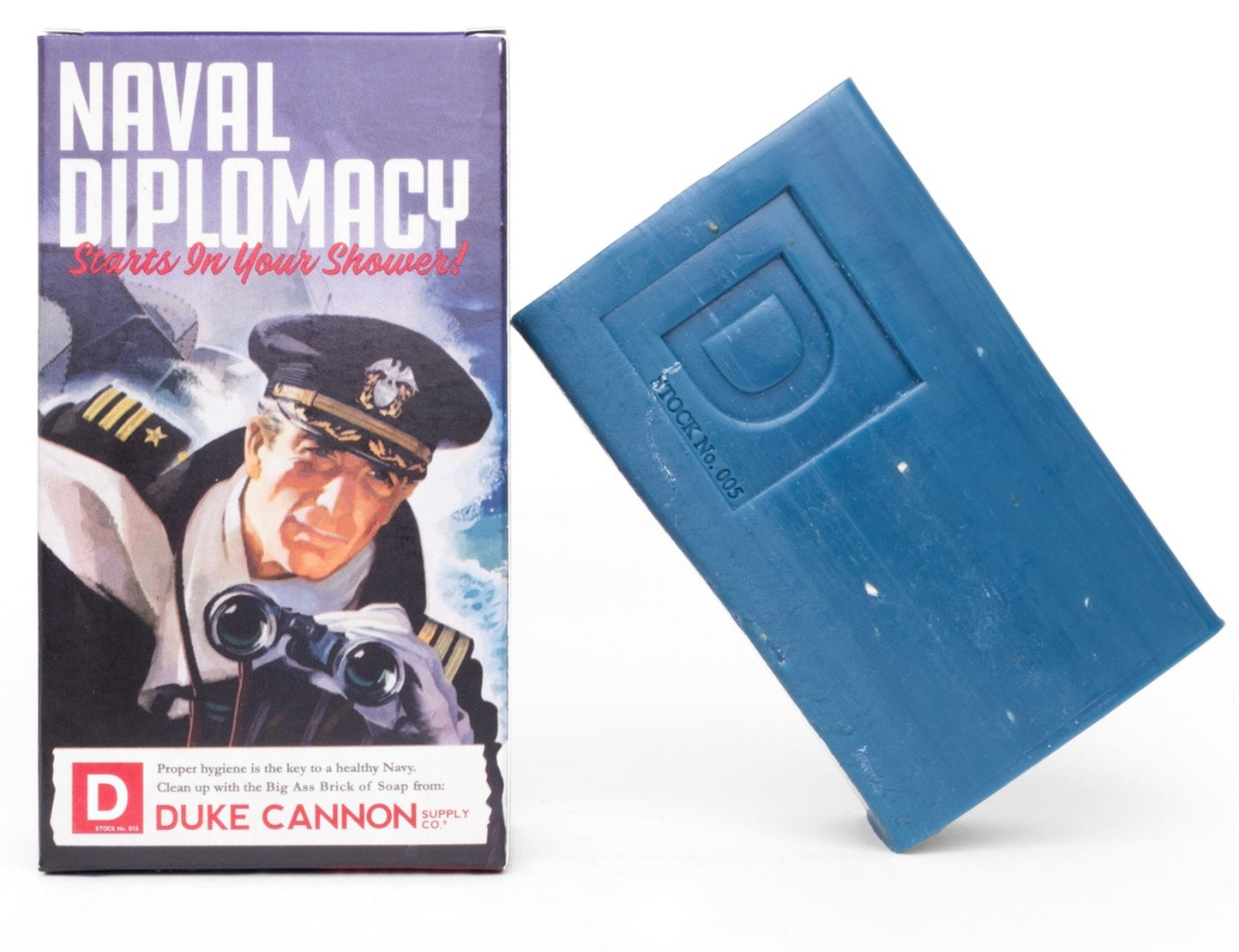Men's Grooming - Duke Cannon - Big Brick of Soap - Naval Diplomacy