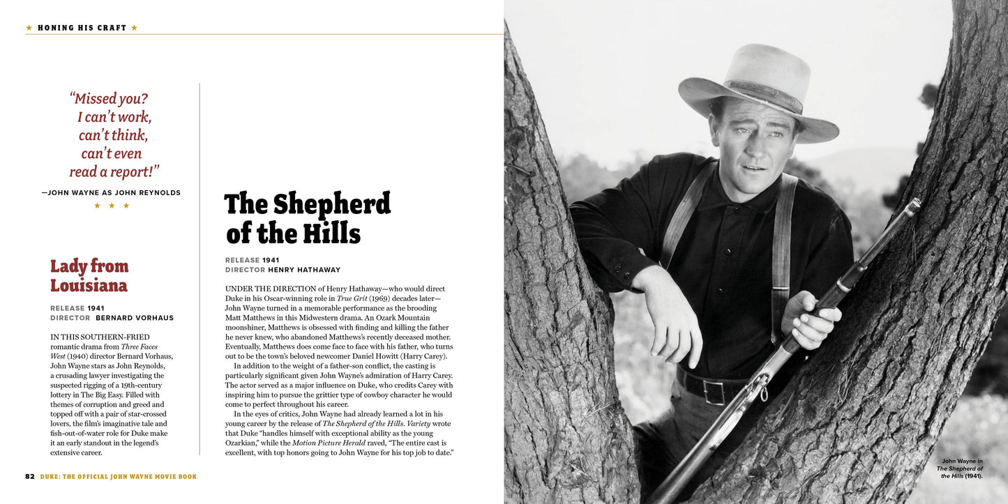 Duke: The Official John Wayne Movie Book