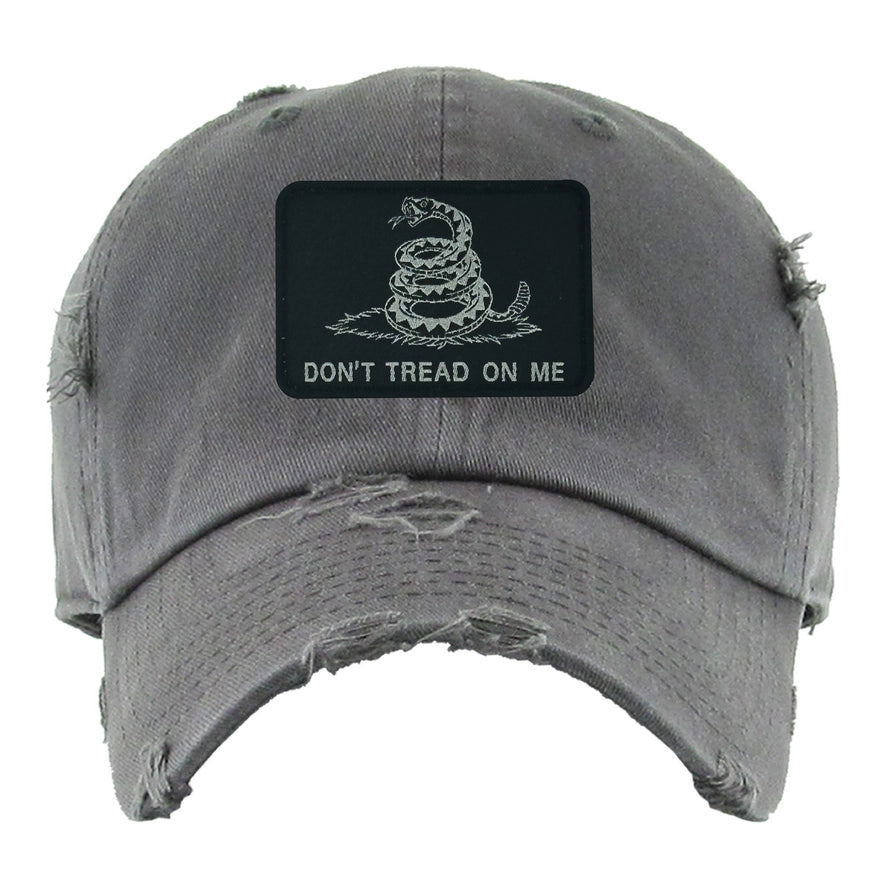 Don't Tread On Me Patch - Hat -  Color Options