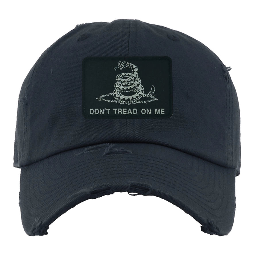 Don't Tread On Me Patch - Hat -  Color Options