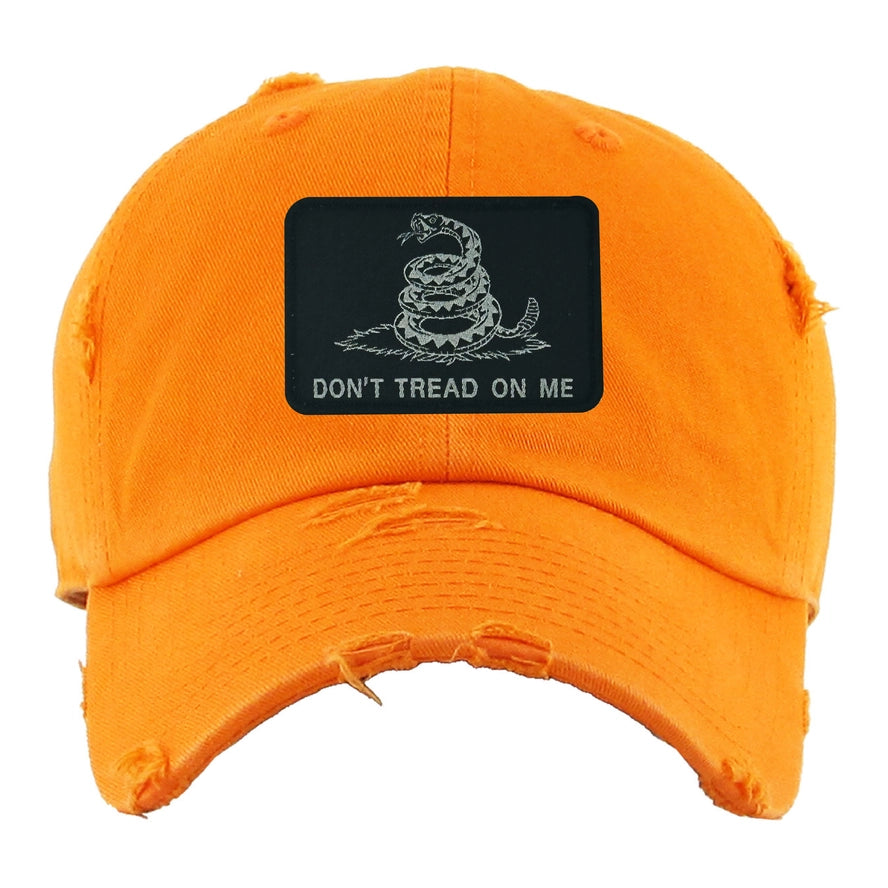 Don't Tread On Me Patch - Hat -  Color Options