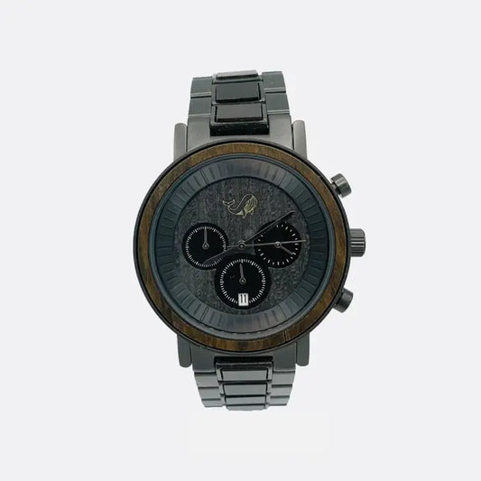 Men's Watch W/Genuine Wood - the "Marlin"