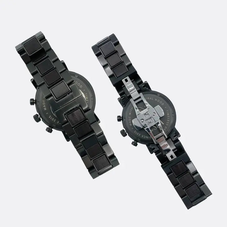 Men's Watch W/Genuine Wood - the "Marlin"