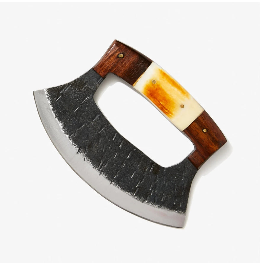 Custom Hand Forged Alaskan Ulu Knife