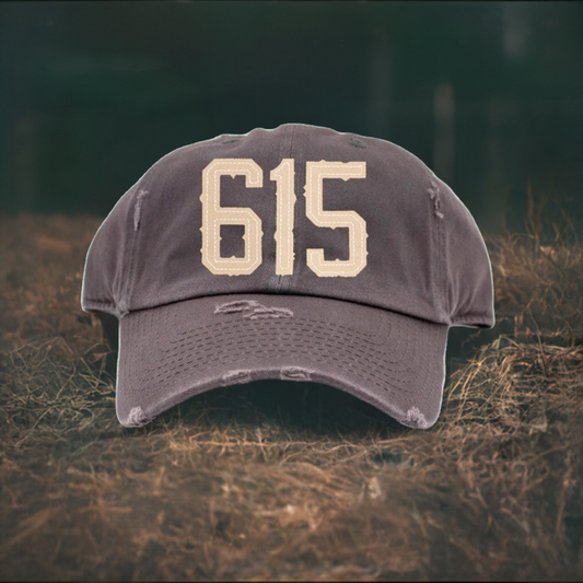 615 Area Code - Hat -  Color Options