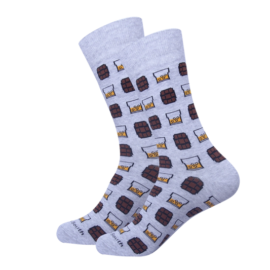 Grey On the Rocks Socks