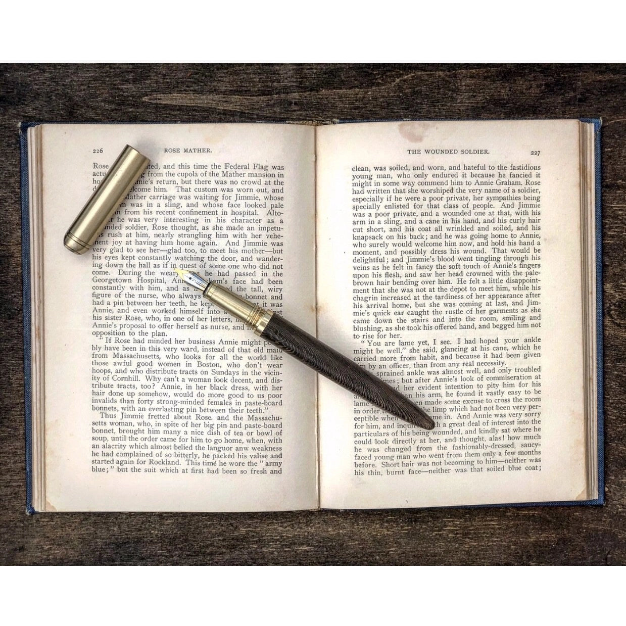 The Hancock Executive Wooden Fountain Pen