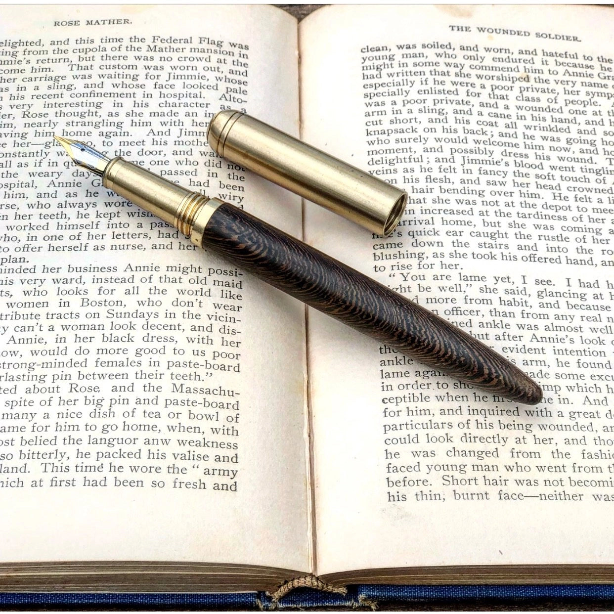 The Hancock Executive Wooden Fountain Pen