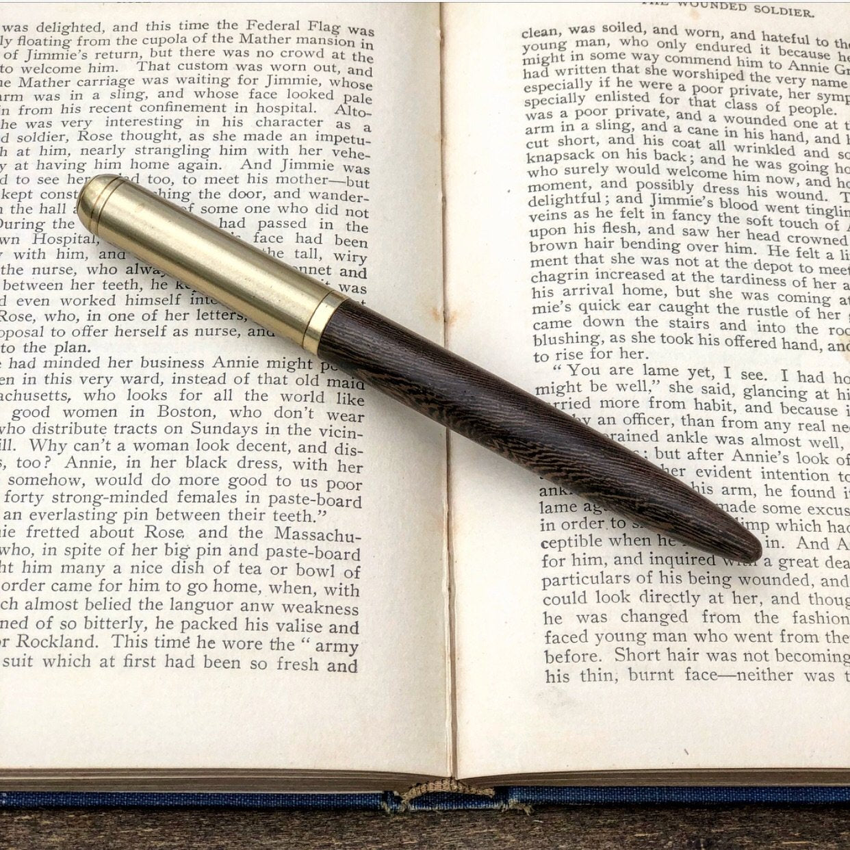 The Hancock Executive Wooden Fountain Pen