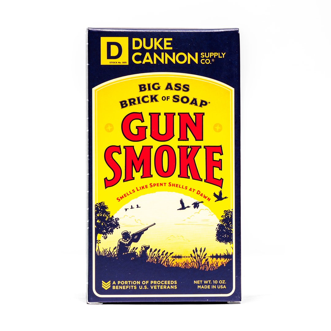 Men's Grooming - Duke Cannon - Big Brick of Soap - Gun Smoke