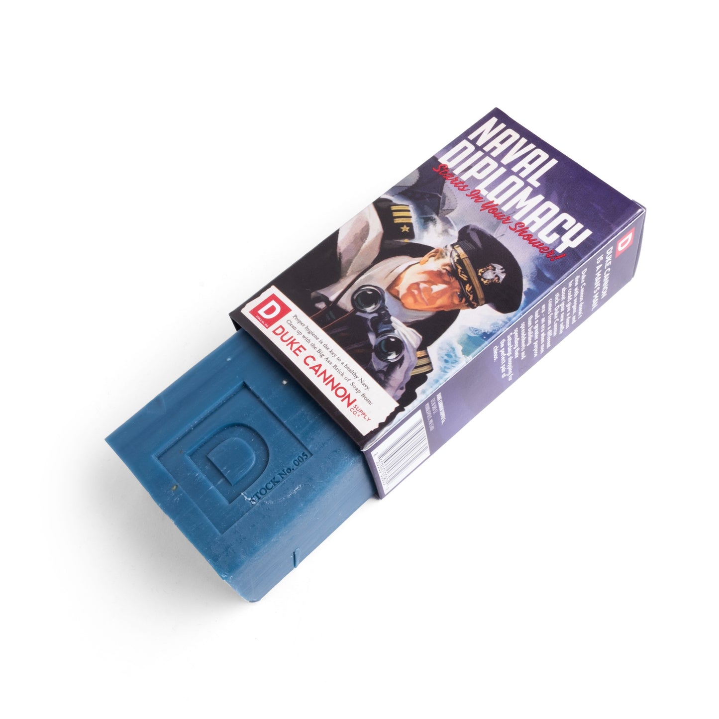 Men's Grooming - Duke Cannon - Big Brick of Soap - Naval Diplomacy