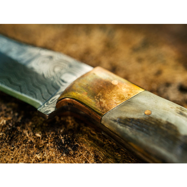Ram’s Horn Fixed Blade Knife
