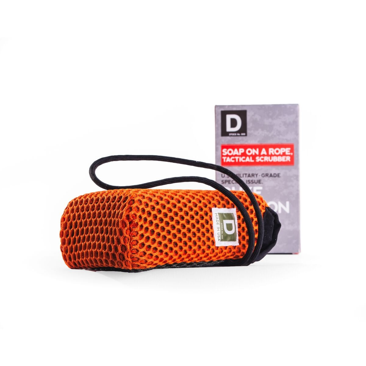 Men's Grooming - Duke Cannon - Tactical Soap on a Rope Scrubbing Pouch