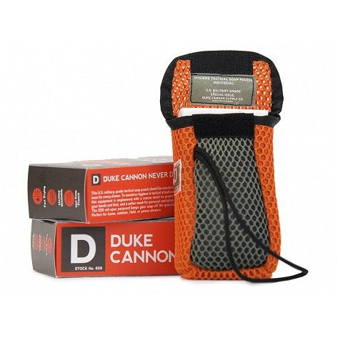 Men's Grooming - Duke Cannon - Tactical Soap on a Rope Scrubbing Pouch